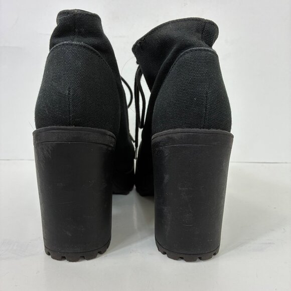 Y2K Style Chunky Heel Platform Boots Size 7 - Picture 4 of 9